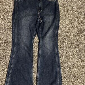 Judy Blue Flare Wide Leg Jeans Blue